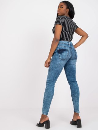 Spodnie jeans D85035C62220M263 niebieski S