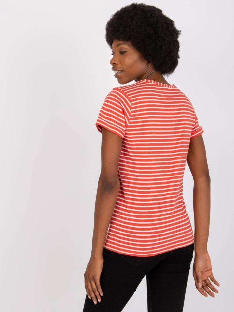 T-shirt D16054M02431A ciemny pomarańczowy XS