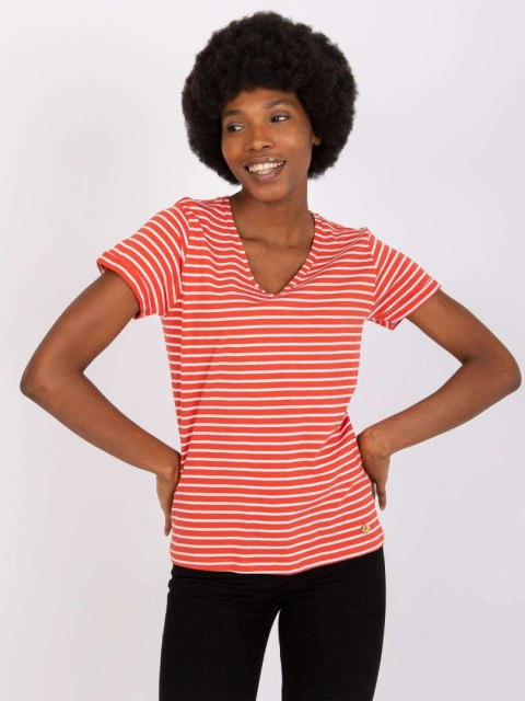 T-shirt D16054M02431A ciemny pomarańczowy XS