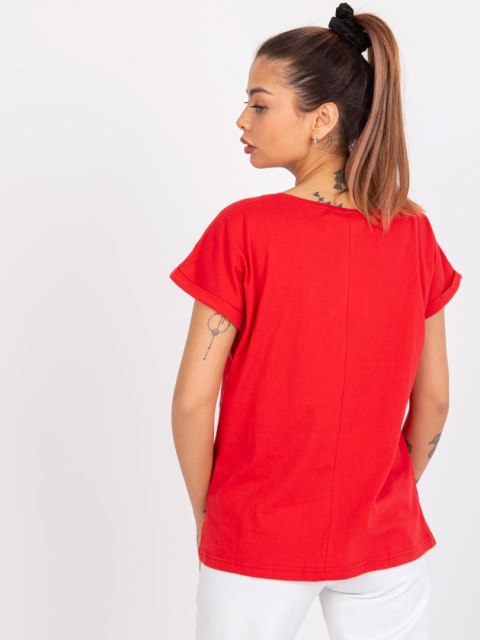 T-shirt TW-TS-1001.30X czerwony XL