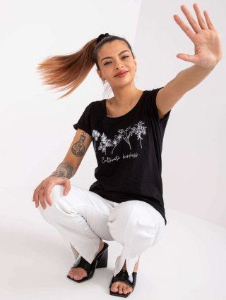 T-shirt TW-TS-1005-16.04 czarny S