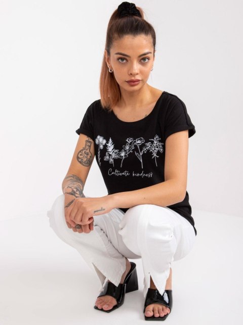 T-shirt TW-TS-1005-16.04 czarny S