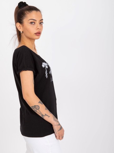 T-shirt TW-TS-1005-16.04 czarny S