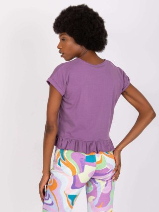 T-shirt TW-TS-1053.21X fioletowy L