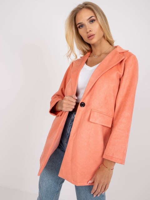 Marynarka DHJ-MA-15286.88 brzoskwiniowy S
