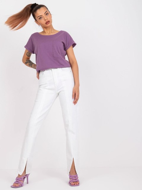 T-shirt TW-TS-1001.30X fioletowy S