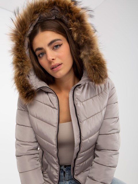 Kurtka NM-KR-P22-6627.03P ciemny bezowy XL