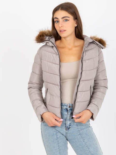 Kurtka NM-KR-P22-6627.03P ciemny bezowy XL
