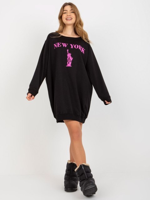 Bluza VI-BL-3212.15X czarno-różowy