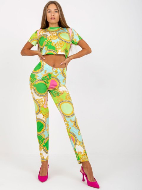 Komplet DHJ-KMPL-15832.88 jasny zielony