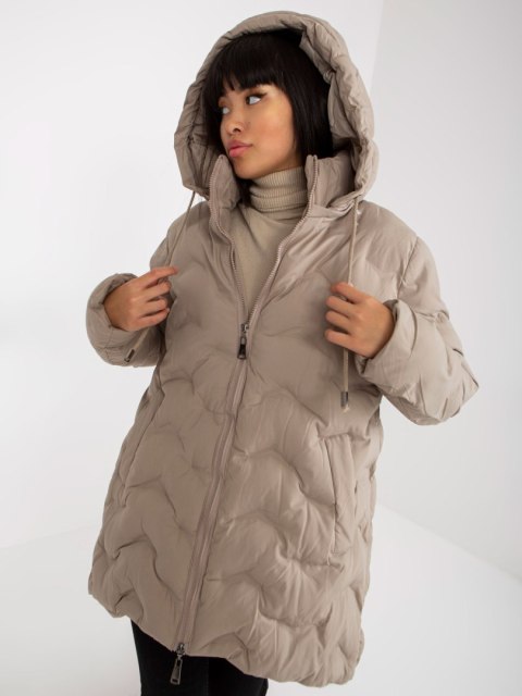 Kurtka NM-KR-P22-6632-62.00P ciemny bezowy S