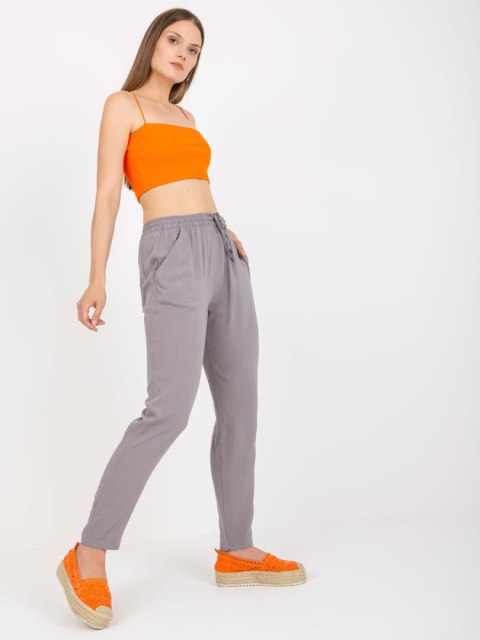 Spodnie D73761M61869L szary XS
