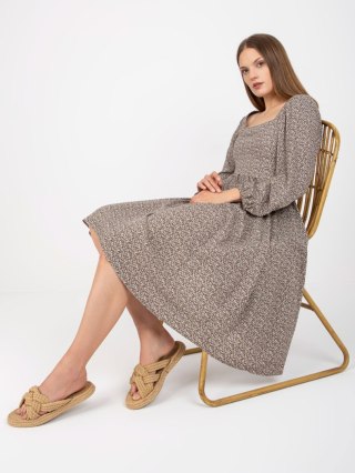 Sukienka CHA-SK-5803.29 ciemny bezowy L/XL