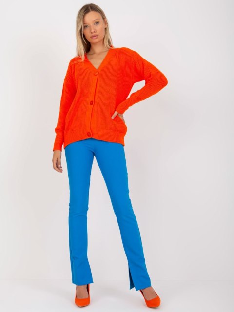Sweter LC-SW-0321.06X pomarańczowy