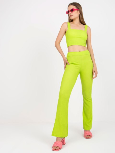 Komplet DHJ-KMPL-15828 limonkowy