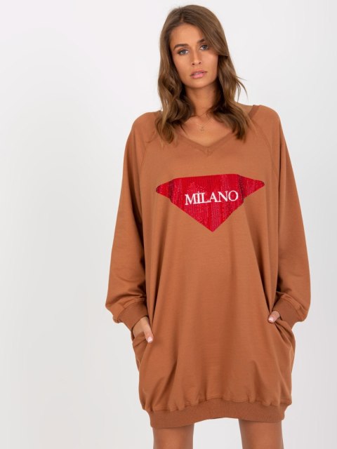 Bluza VI-BL-3113.73P jasny brązowy