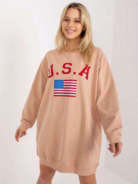 Bluza VI-BL-3192.23P ciemny bezowy