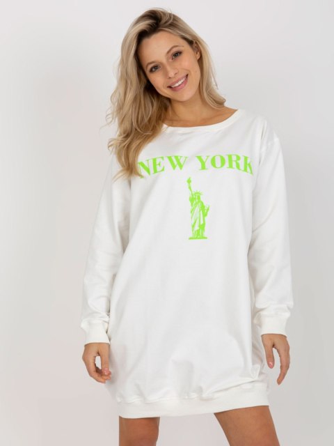 Bluza VI-BL-3212.15X biało-zielony