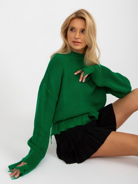 Sweter LC-SW-0373.95P zielony