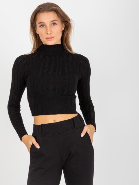 Sweter NM-SW-DZ92527-1.91P czarny