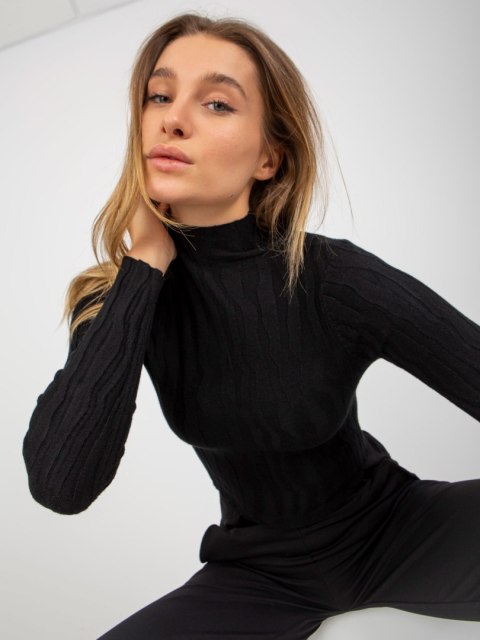 Sweter NM-SW-DZ92527-1.91P czarny