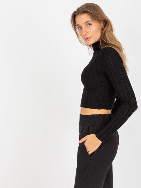 Sweter NM-SW-DZ92527-1.91P czarny
