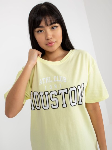 T-shirt EM-TS-527-1.26X jasny żółty