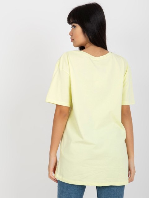 T-shirt EM-TS-527-1.26X jasny żółty