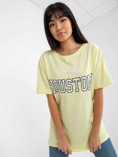 T-shirt EM-TS-527-1.26X jasny żółty