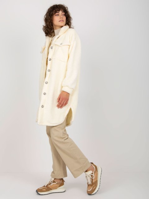 Koszula RV-KS-8438.00P ecru L/XL