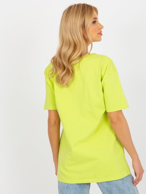 T-shirt EM-TS-527-1.26X limonkowy