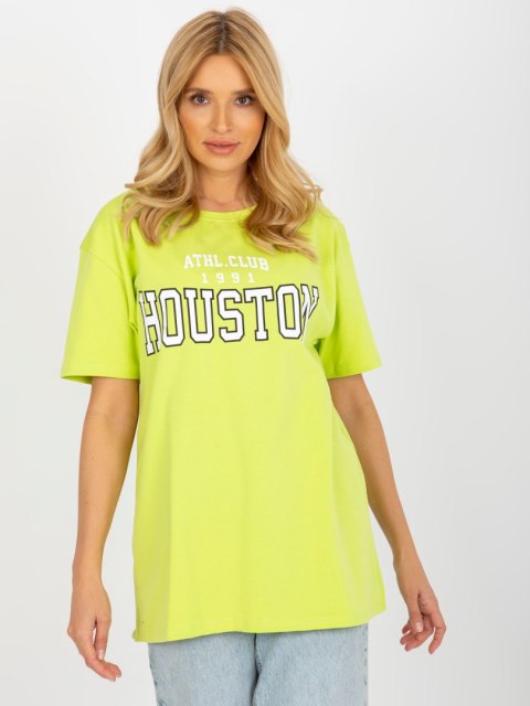 T-shirt EM-TS-527-1.26X limonkowy