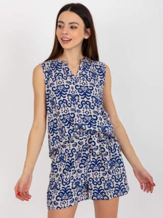 Bluzka D73771R11115A ciemny niebieski M