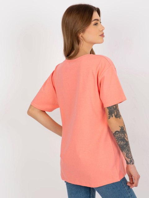 T-shirt EM-TS-527-1.26X brzoskwiniowy