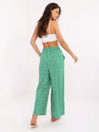Spodnie D73770R62237A zielony S