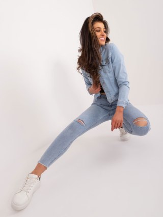 Spodnie jeans NM-SP-PJ23109.71 niebieski XL