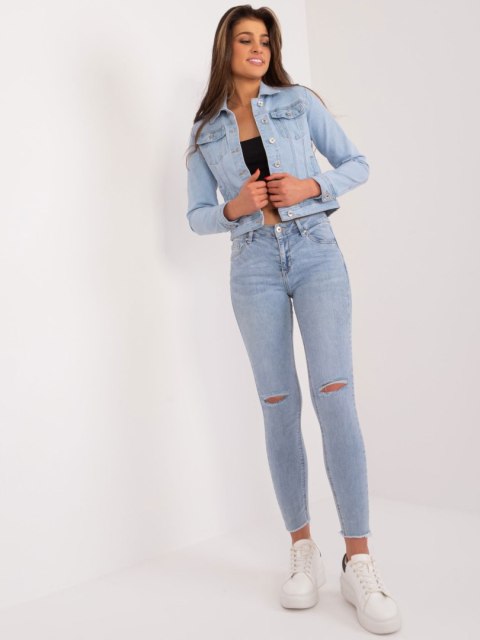 Spodnie jeans NM-SP-PJ23109.71 niebieski XL