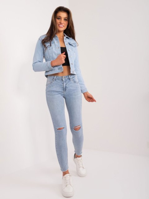 Spodnie jeans NM-SP-PJ23109.71 niebieski S