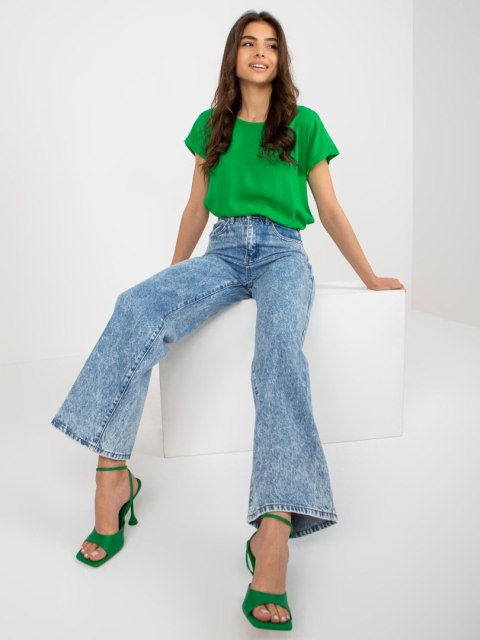Spodnie jeans NM-SP-WJ23443.05X niebieski XS
