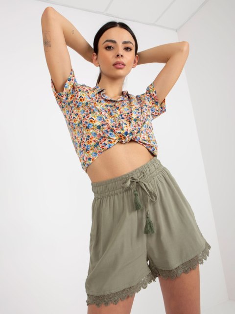 Szorty D73760M62233KB khaki XS