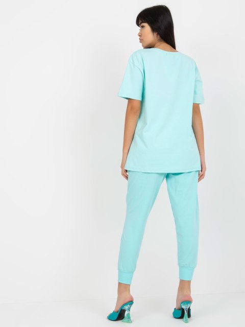 T-shirt EM-TS-527-1.26X mietowy