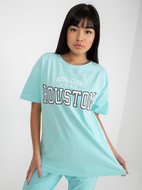 T-shirt EM-TS-527-1.26X mietowy