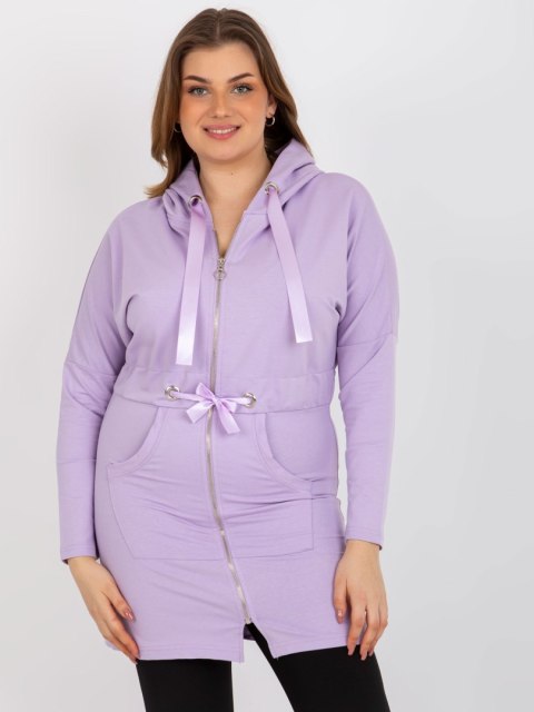 Bluza EM-BL-HW-20-464.02P jasny fioletowy L