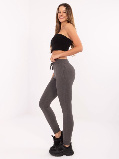 Spodnie dresowe B-005.05 ciemny szary S
