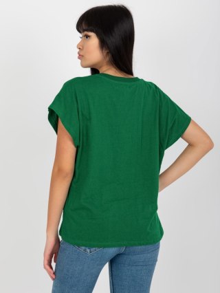 T-shirt TW-TS-2005.43 ciemny zielony S