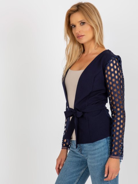 Marynarka LK-MA-506736.15 granatowy 40