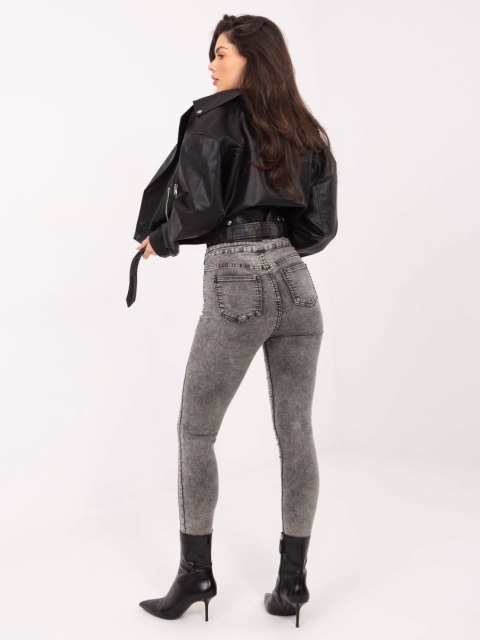 Spodnie jeans NM-SP-M516.38P ciemny szary S