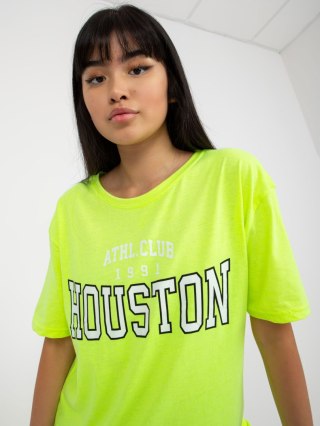 T-shirt EM-TS-527-1.26X fluo żółty