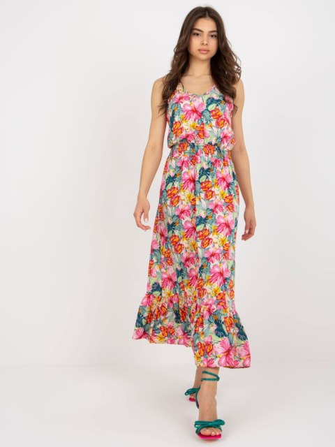 Sukienka D73771R30391A koralowy M