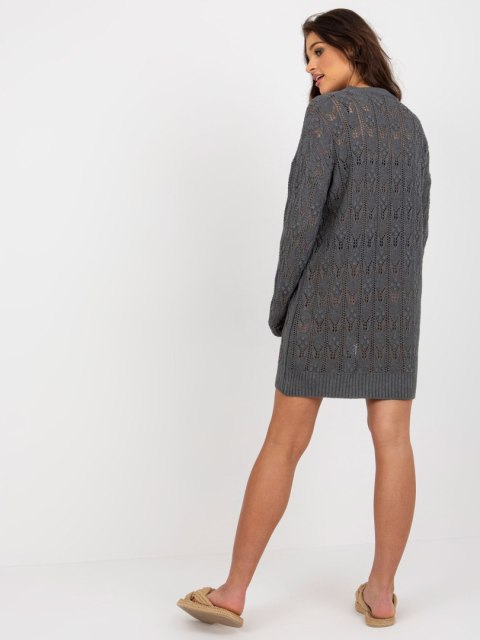 Sweter BA-SW-9000.31P ciemny szary
